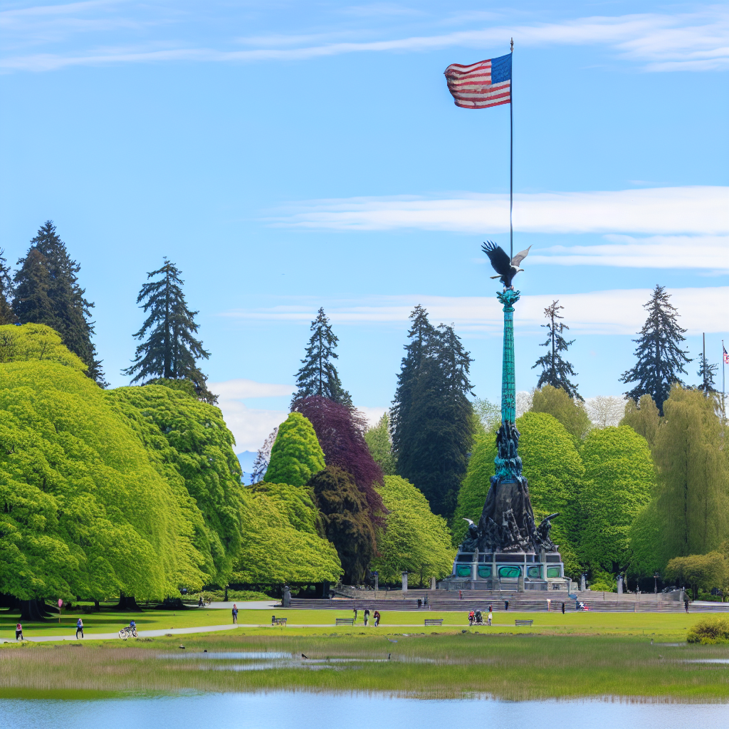 USA in Stanley Park 